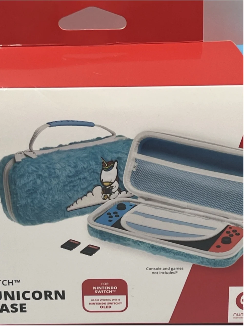 Nintendo Switch CASE Furry Unicorn Carry Case New SEE ALL